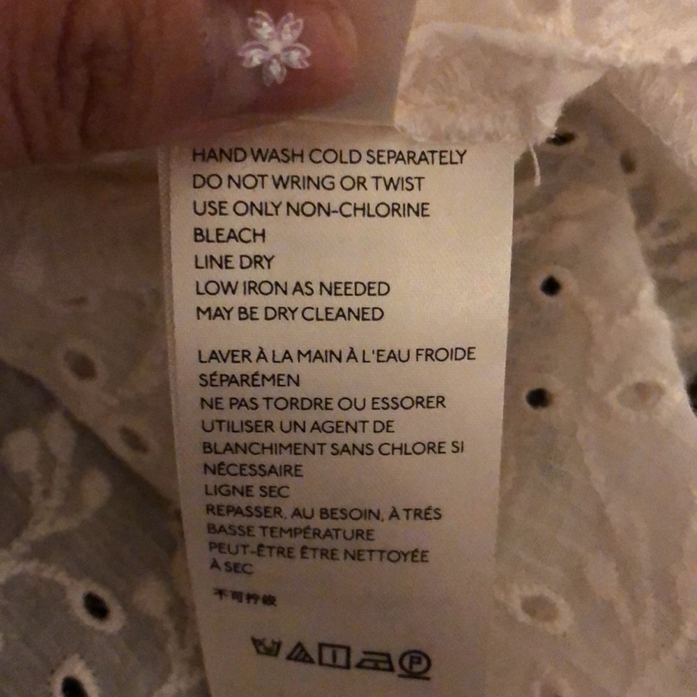 NWT Free People Darcy Eyelet Blouse - Picture 13 of 13
